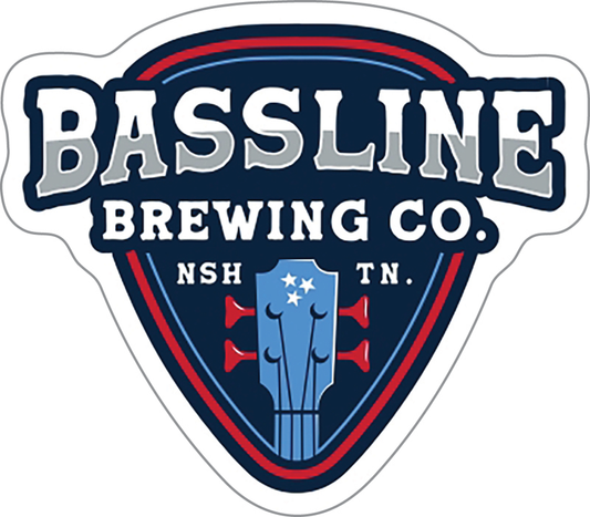 Bassline Brewing Custom Sticker