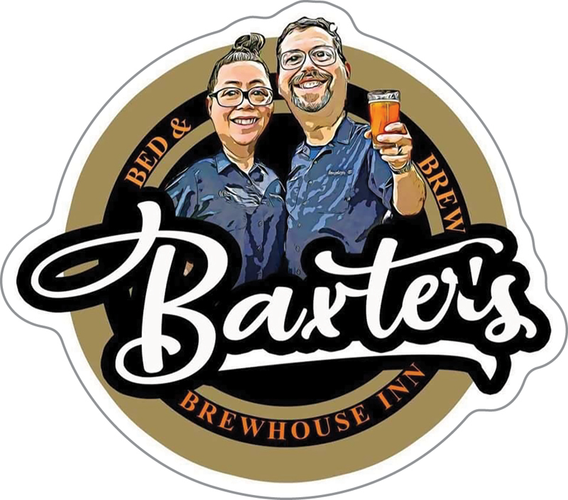 Baxter's Brewhouse Inn Custom Sticker