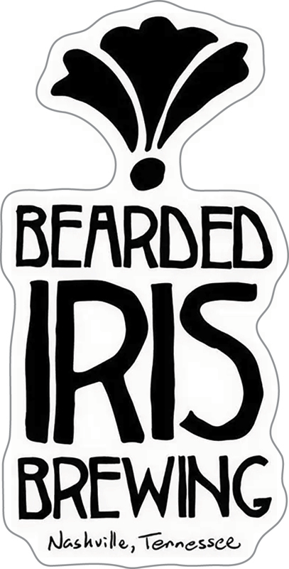 Bearded Iris Brewing Custom Sticker