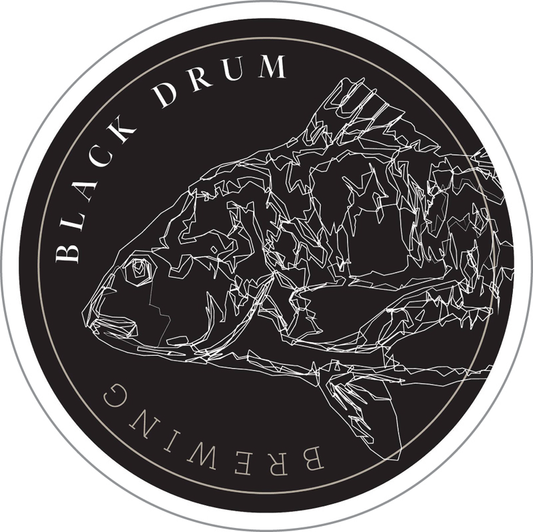 Black Drum Brewing Custom Sticker