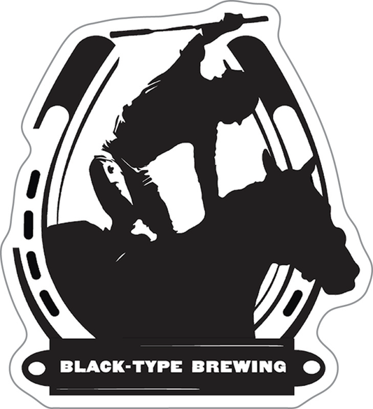 Black-Type Brewing Custom Sticker