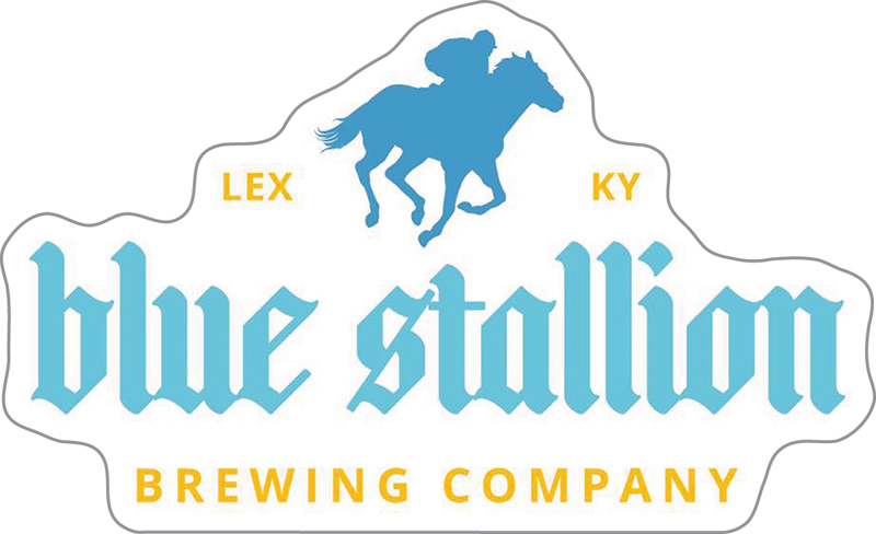 Blue Stallion Brewing Custom Sticker