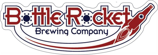 Bottle Rocket Brewing Company Custom Sticker