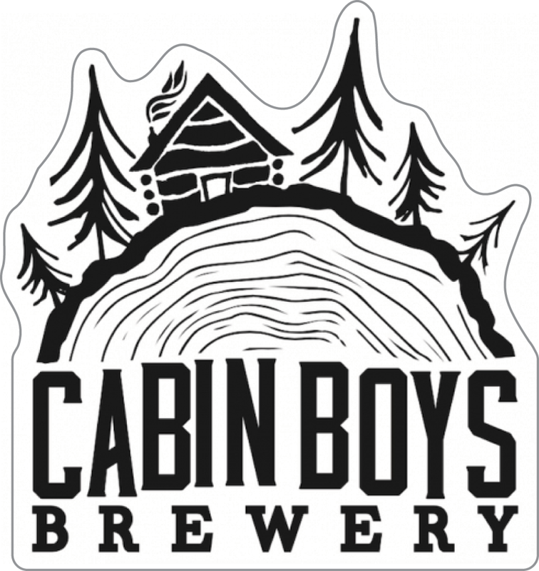 Cabin Boys Brewery Custom Sticker