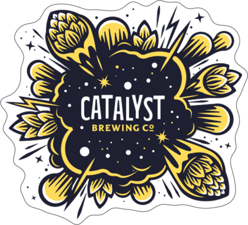 Catalyst Brewing Co. Custom Sticker