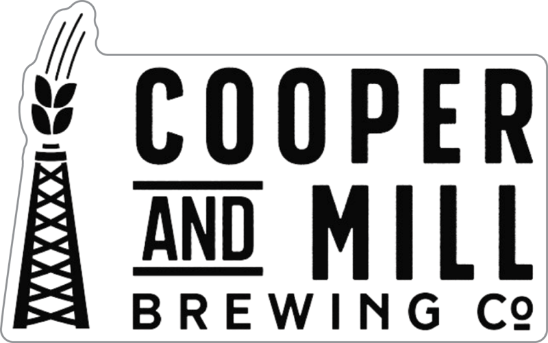 Cooper and Mill Brewing Company Custom Sticker