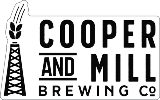 Cooper and Mill Brewing Company Custom Sticker