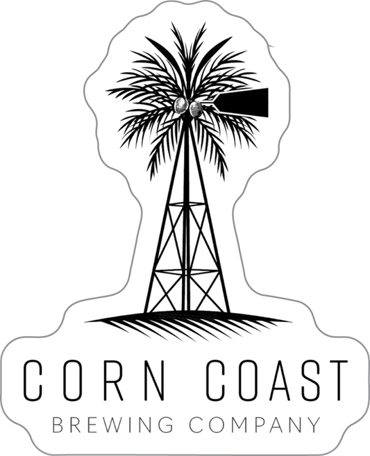 Corn Coast Brewing Taproom Custom Sticker