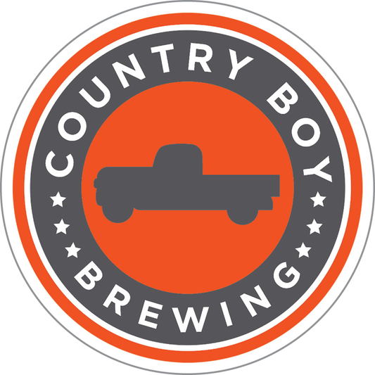 Country Boy Brewing Custom Sticker