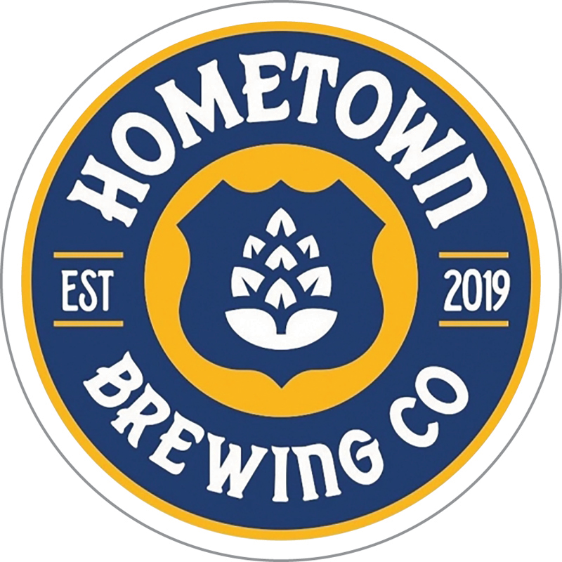 Hometown Brewing Company Custom Sticker