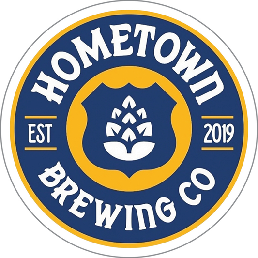 Hometown Brewing Company Custom Sticker