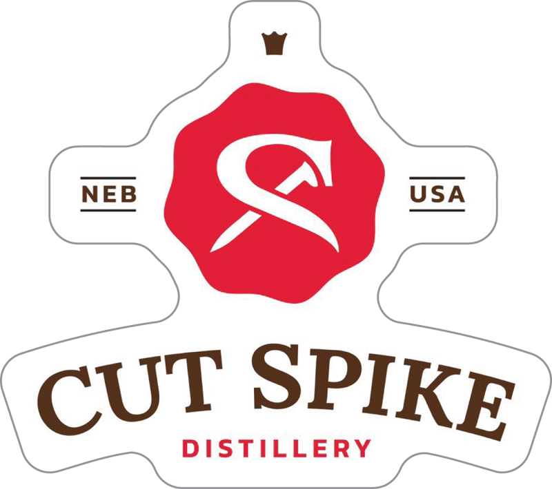 Cut Spike Distillery Custom Sticker
