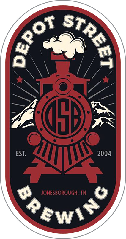 Depot Street Brewing Custom Sticker