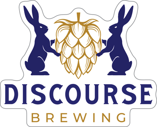 Discourse Brewing Custom Sticker