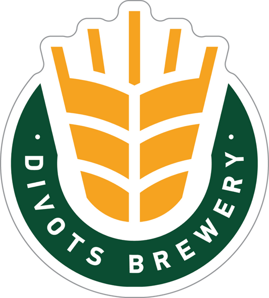 Divots Brewery Taproom Custom Sticker