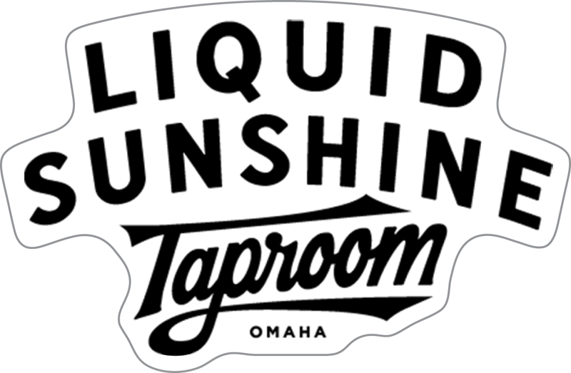 Liquid Sunshine Taproom Custom Sticker