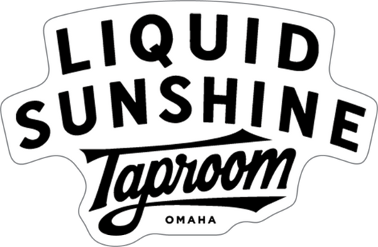 Liquid Sunshine Taproom Custom Sticker