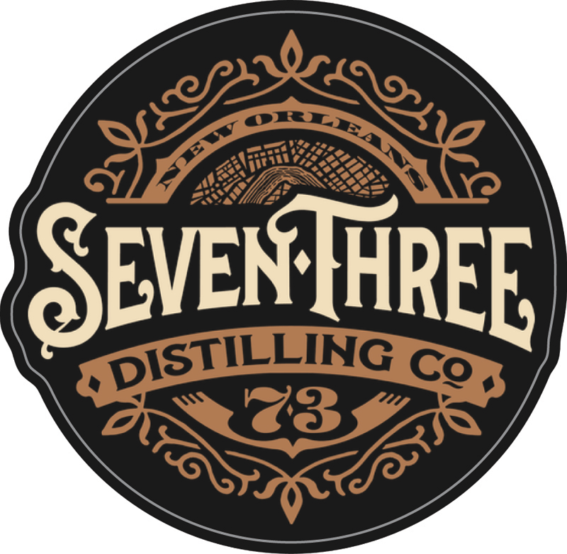 Seven Three Distilling logo