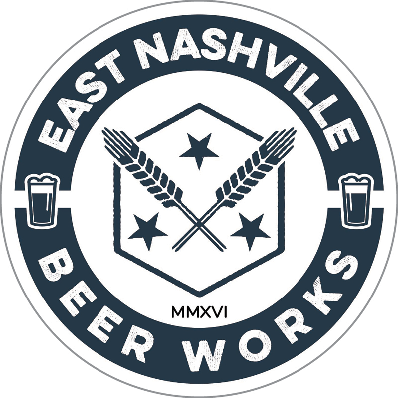 East Nashville Beer Works Custom Sticker