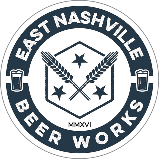 East Nashville Beer Works Custom Sticker