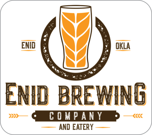 Enid Brewing Company Custom Sticker