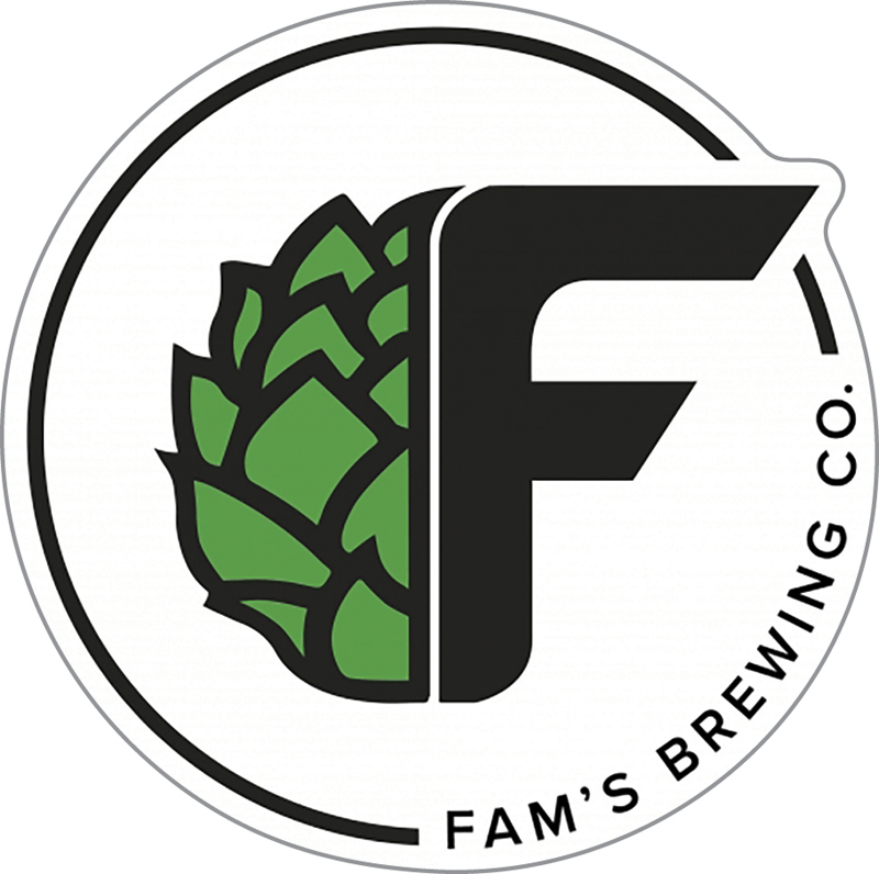 Fam's Brewing Company Custom Sticker