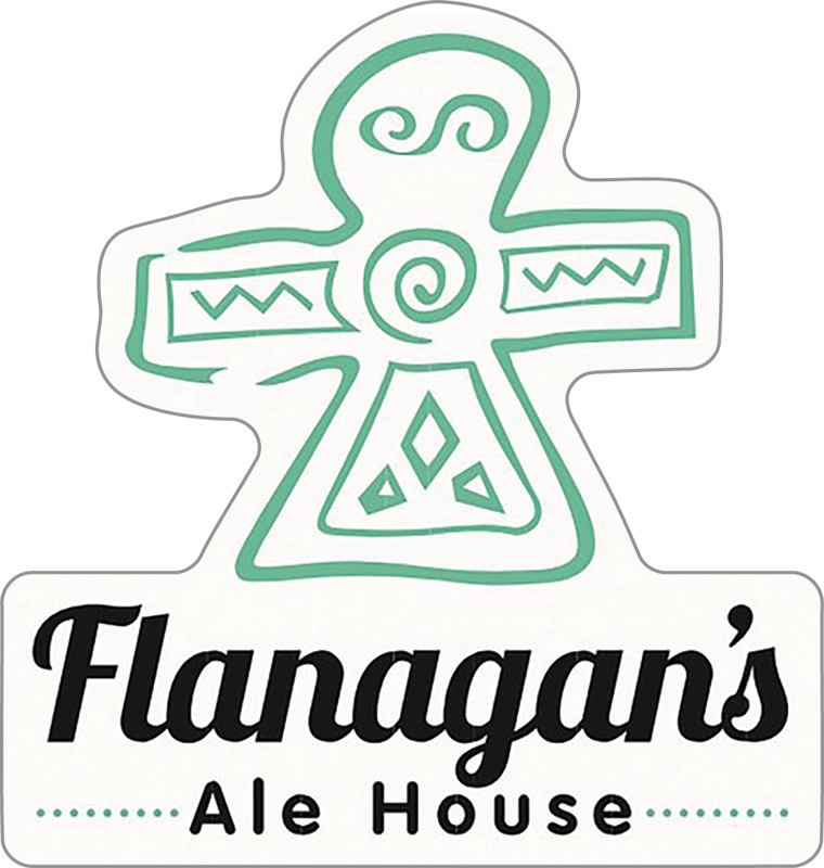 Flanagan's Ale House Custom Sticker