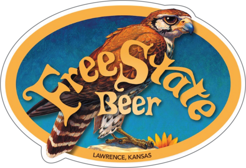 Free State Brewing Company Bottling Facility Custom Sticker