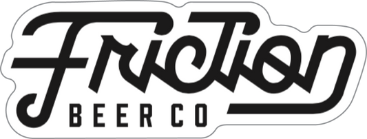Friction Beer Company Custom Sticker