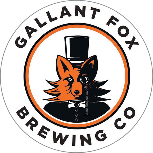 Gallant Fox Brewing Company Custom Sticker