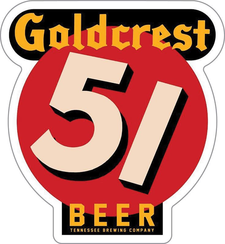 Goldcrest 51 Custom Sticker