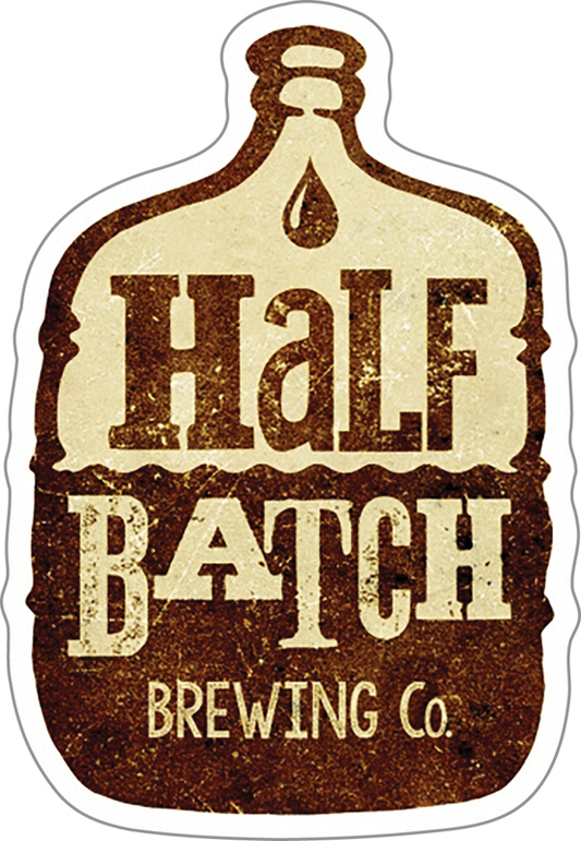Half Batch Brewing Custom Sticker