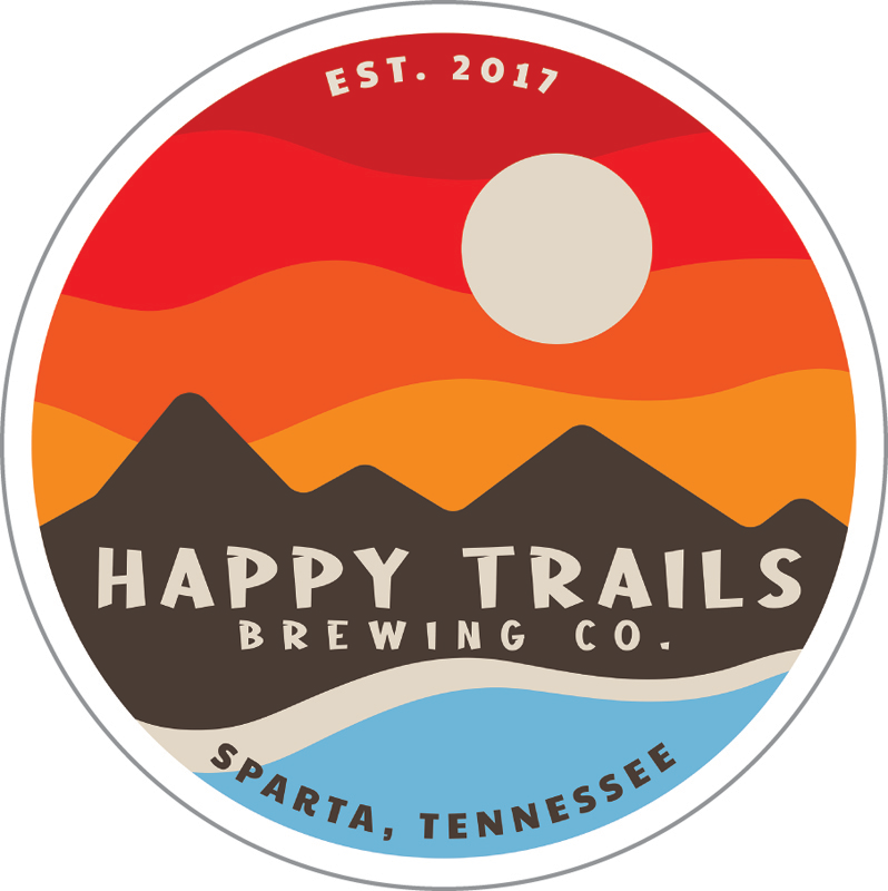 Happy Trails Brewery Custom Sticker