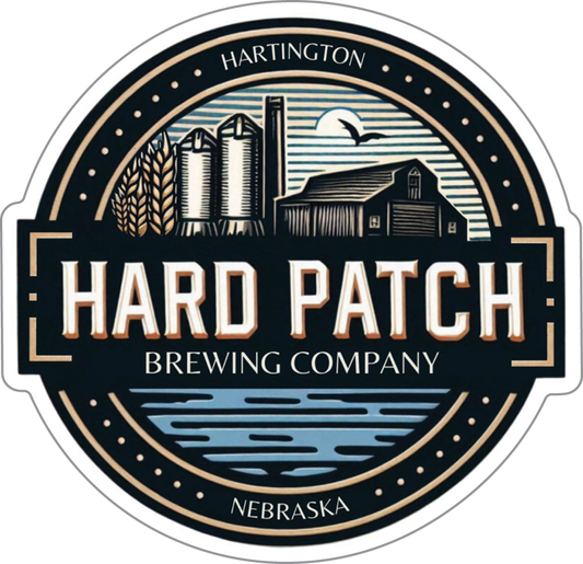 Hard Patch Brewing Company Custom Sticker