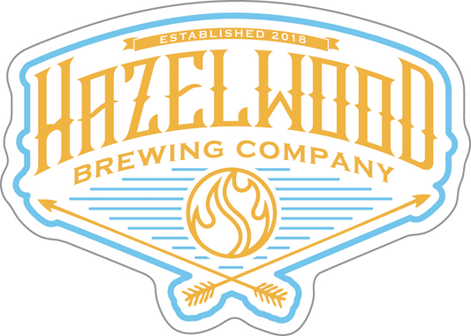 Hazelwood Brewing Company Custom Sticker