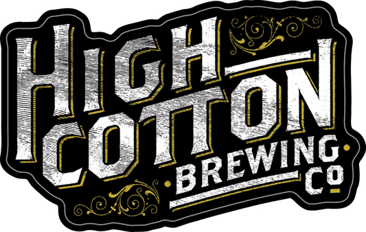High Cotton Brewing Company Custom Sticker