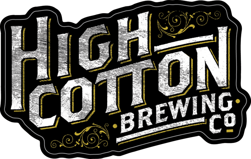 High Cotton Brewing Company Custom Sticker