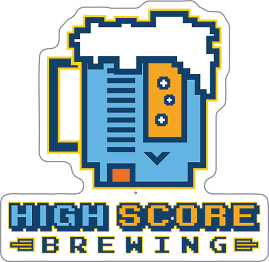 High Score Brewing Company Custom Sticker