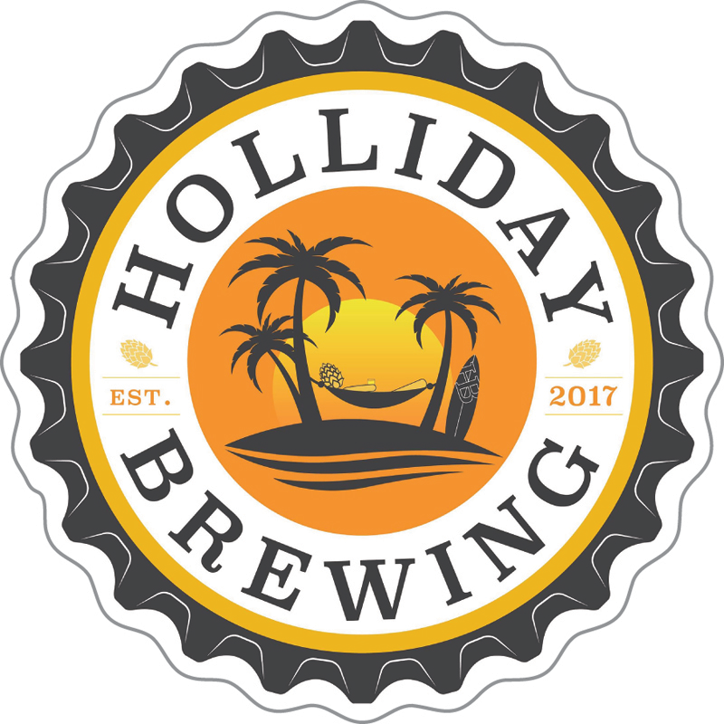 Holliday Brewing Custom Sticker