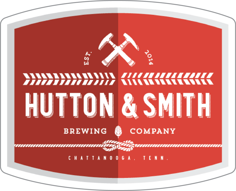 Hutton & Smith Brewing Custom Sticker