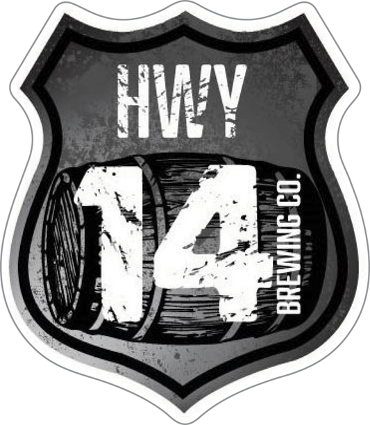 Hwy 14 Brewing Co. Custom Sticker