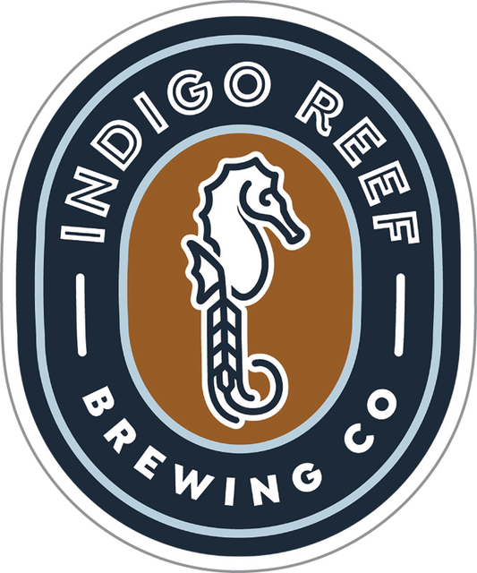 Indigo Reef Brewing Company Custom Sticker