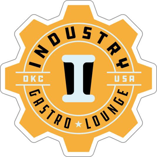 Industry Gastro Lounge Moore Custom Sticker