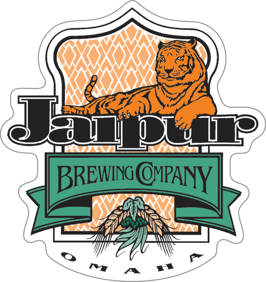 Jaipur Restaurant and Brewpub Custom Sticker