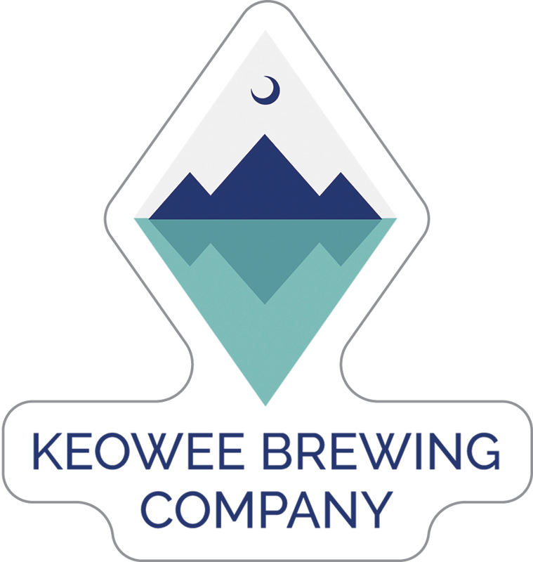 Keowee Brewing Company Custom Sticker