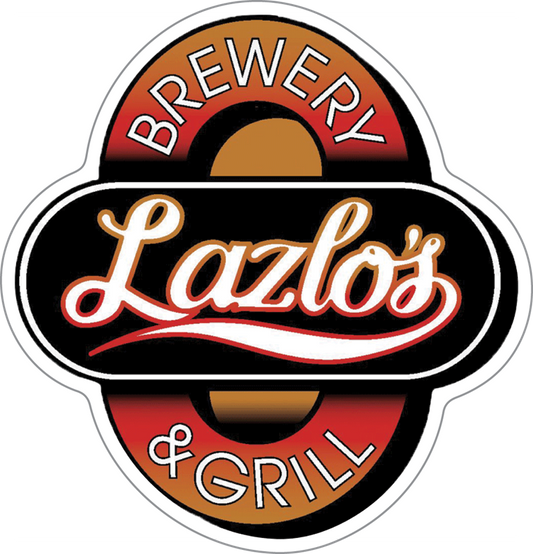 Lazlo's Brewery & Grill Custom Sticker
