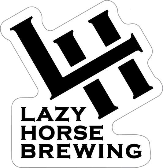 Lazy Horse Brewing Custom Sticker