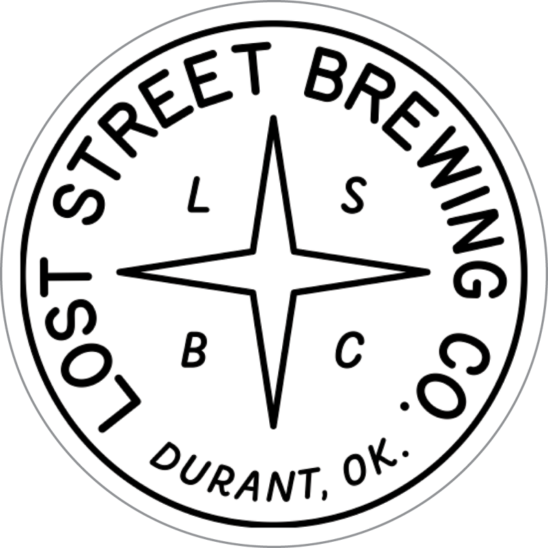 Lost Street Brewing Company Custom Sticker