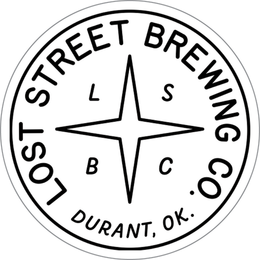 Lost Street Brewing Company Custom Sticker
