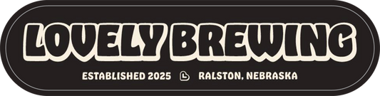 Lovely Brewing Company Custom Sticker